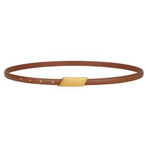 Thin Leather Belt Women Skinny Belt For Dress Jeans Ladies Thin Waist Belt🐦